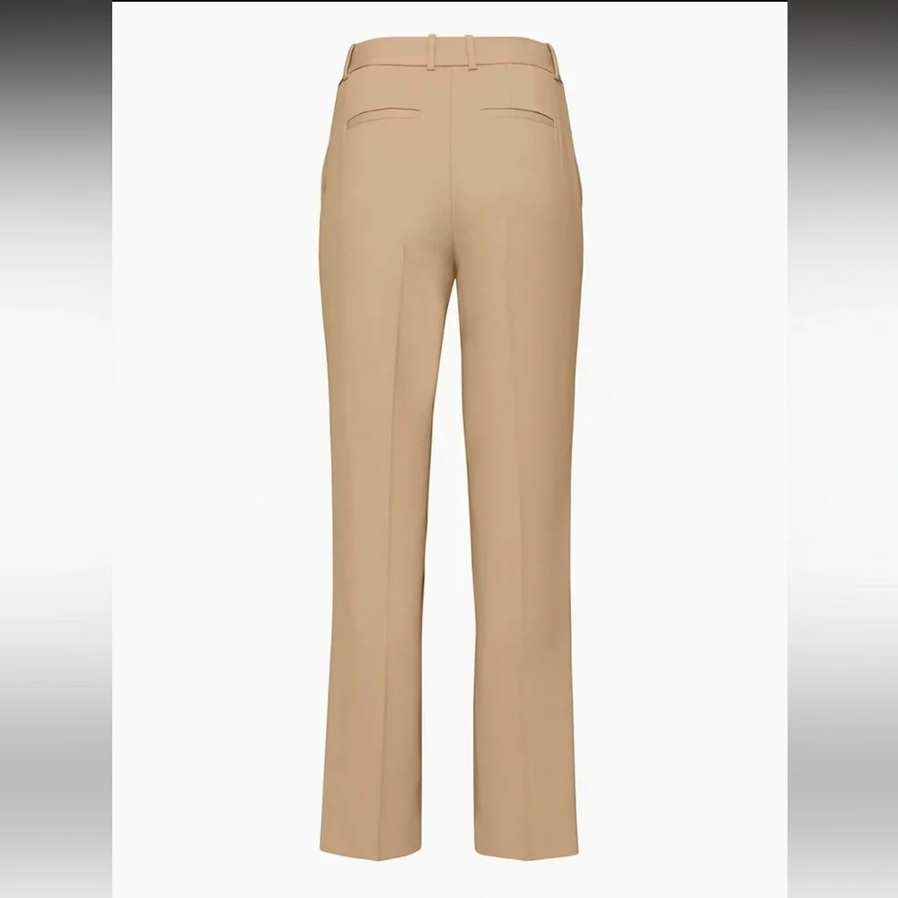 Aritzia babaton command pant size 0 in gold camel NWT - Picture 8 of 8